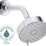 Kohler shower head with concentrated spray for low water pressure